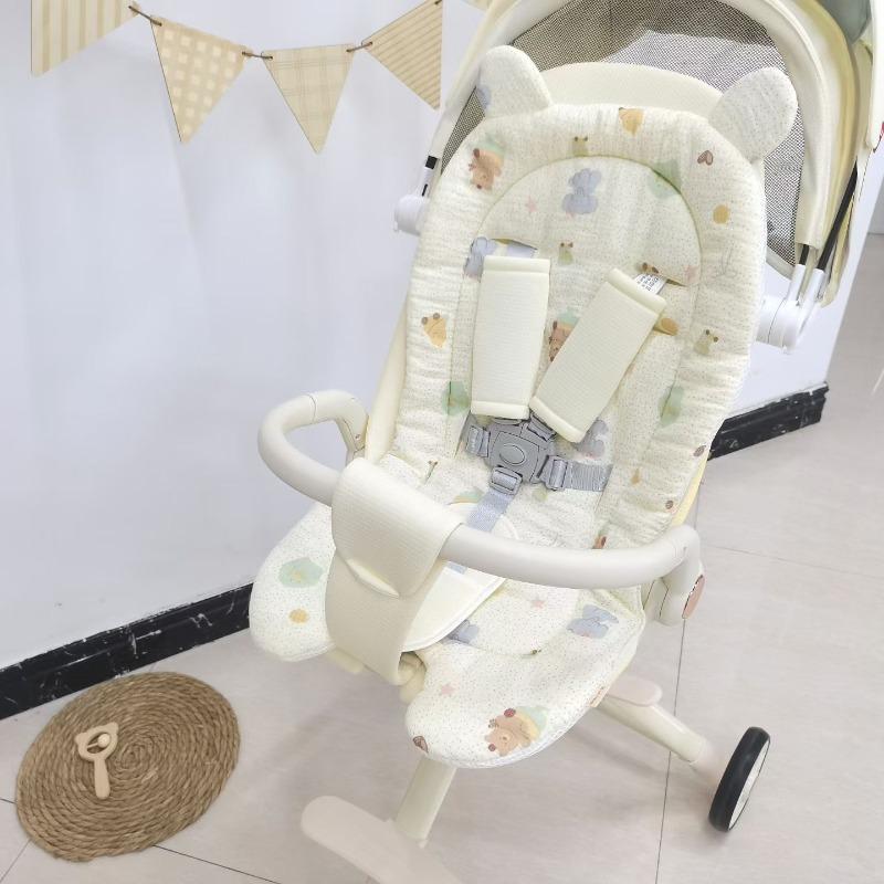Baby Stroller Seat Cushion Soft Mattress Kids Pushchair Car Mat Stroller Accessories Baby Stroller Cushion
