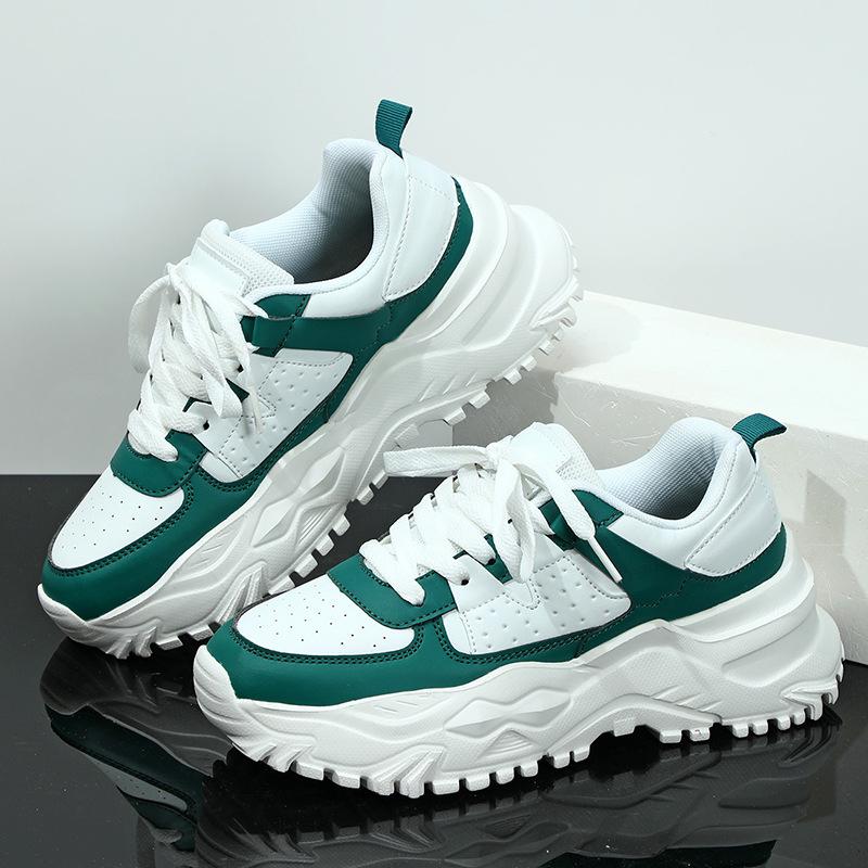 Women Chunky Casual Sneakers Breathable Wedge Platform Trainers Fashion Walking Shoes Size 35-45 Everyday Comfort