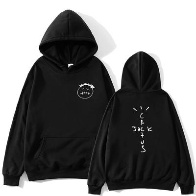 Rapper Cactus Jack Music Album Hoodies Men's and Women's Fashion Hip Hop Sportswear Casual Neutral Long Sleeve Hoodies Fan Gifts