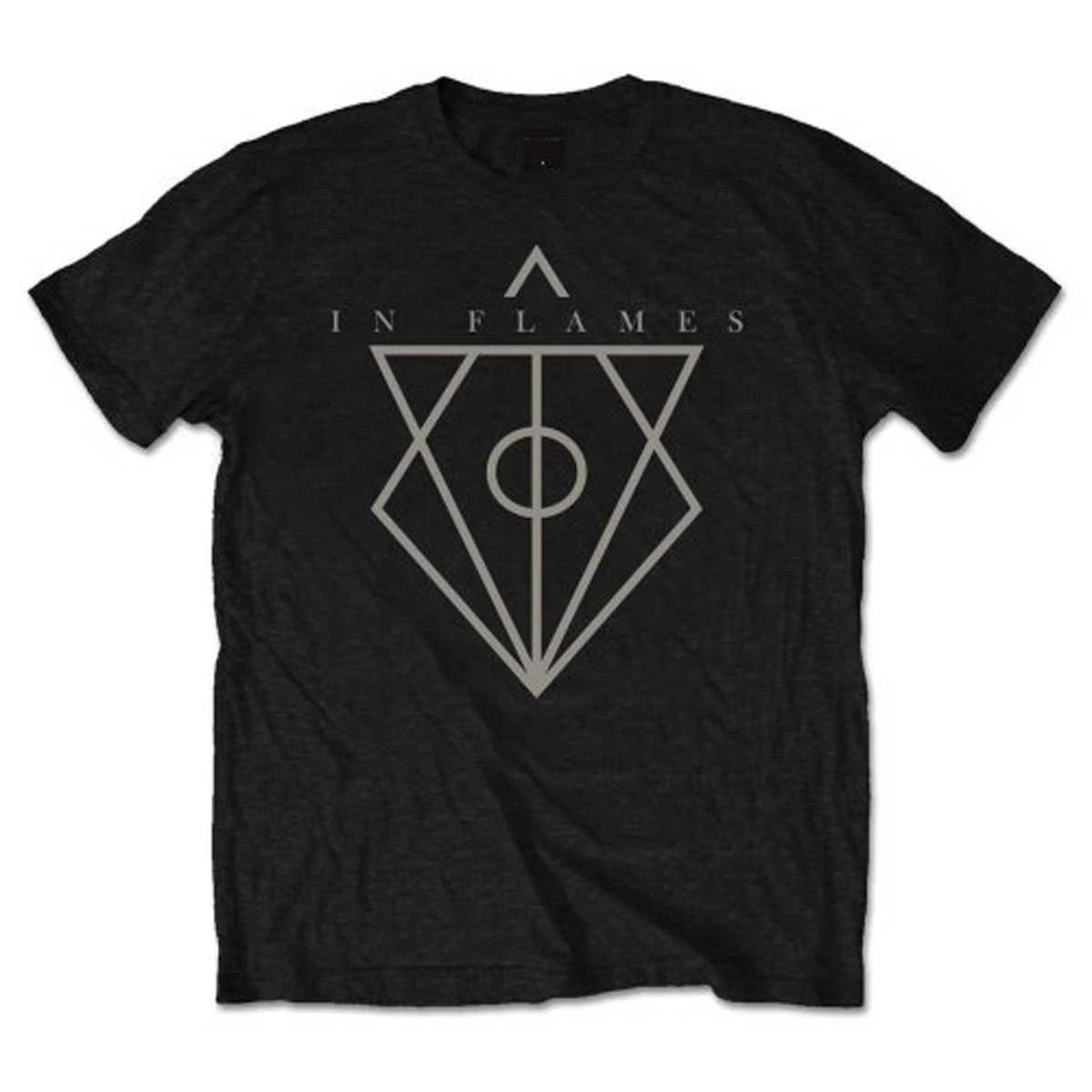 

In Flames Logo Official Tee T-Shirt Mens Unisex 4XL