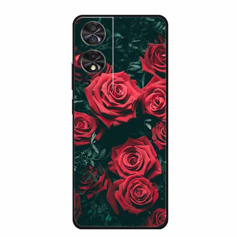Para TCL 40 NxtPaper 4G 6.78" Funda Animales TPU Silicona Suave Fundas de Teléfono Cubierta para TCL40 NxtPaper Protector Lobo Dibujos Animados Coque