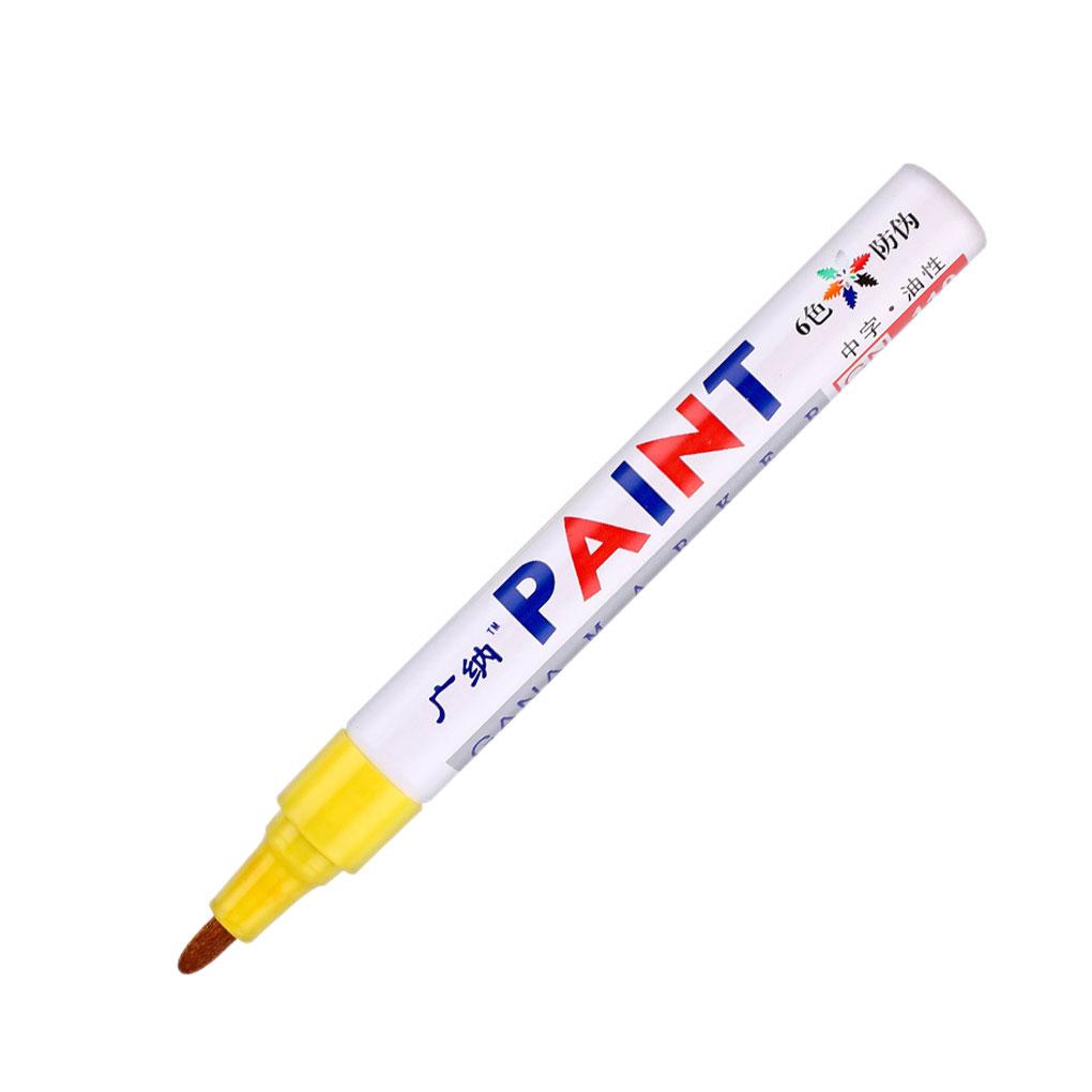 Цветной Водонепроницаемый Металлический Автомобильный Шина Покрышка Протектор Резина Постоянный Краска Маркер Ручка