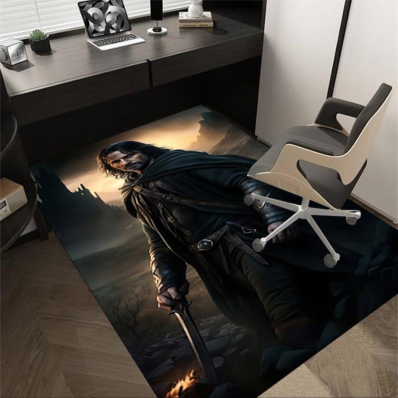 

1 шт. Рыцарский доспех Ковер, для декора дома и офиса, Ковер под офисное кресло, Праздничный подарокL1435 60cm by 90cm