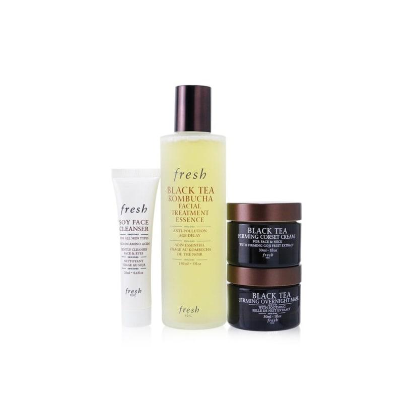 

Fresh Black Tea Firming Beauty Bundle Set (4 pcs)