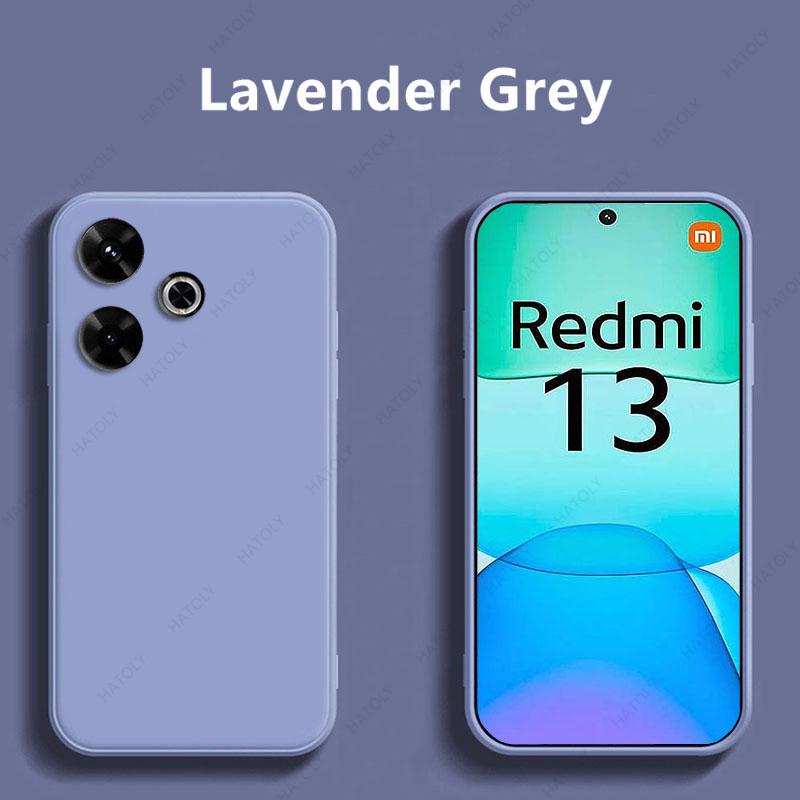 For Xiaomi Redmi 13 Case For Xiaomi Redmi 13 4G Case Funda Soft Silicon Para Capa Protective Phone Back Cover For Redmi 13 4G