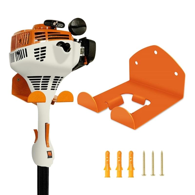 Waterproof Garage Trimmer Rack Waterproof Tool Hanger for Garden Tools Functional Grass Eater Hanger and Organizers