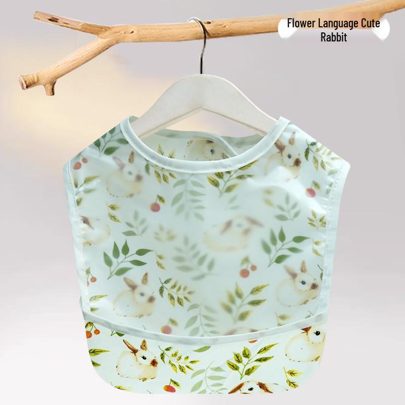Waterproof Summer Baby Bib - Sleeveless Anti-Dirt Food Smock for Boys and Girls