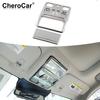 Chrome Front Reading Light Frame Trim Cover Decor for Ford Bronco Sport 21+