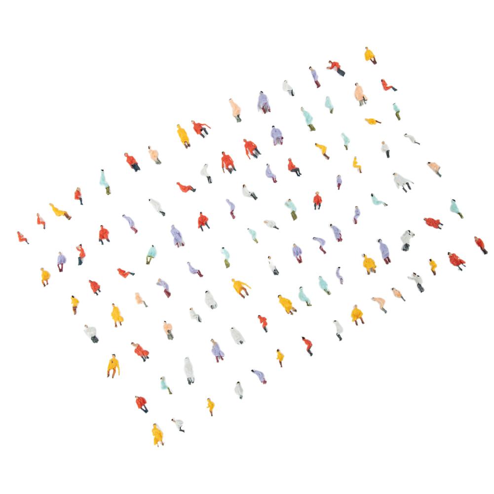 Seated Figures 100pcs All Seated Figures Model People Figures 100pcs