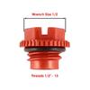 Fits For Polaris RZR Sportsman Clutch Cover Drain Plug & O-Ring/ 5434264 5410542