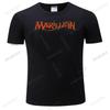 Marillion T-Shirt Britische Rockband Logo T-Shirt EU Größe Rundhals Atmungsaktiv Hohe Qualität Kurzarm Baumwolle T-Shirt Oberteile