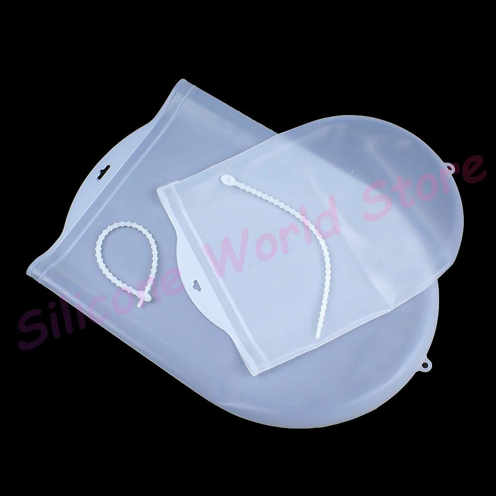 Silicone World Silicone Kneading Dough Bag Bread Pastry Flour Mixing Bags Multi-function Kitchen Baking Tools Non Stick Hand