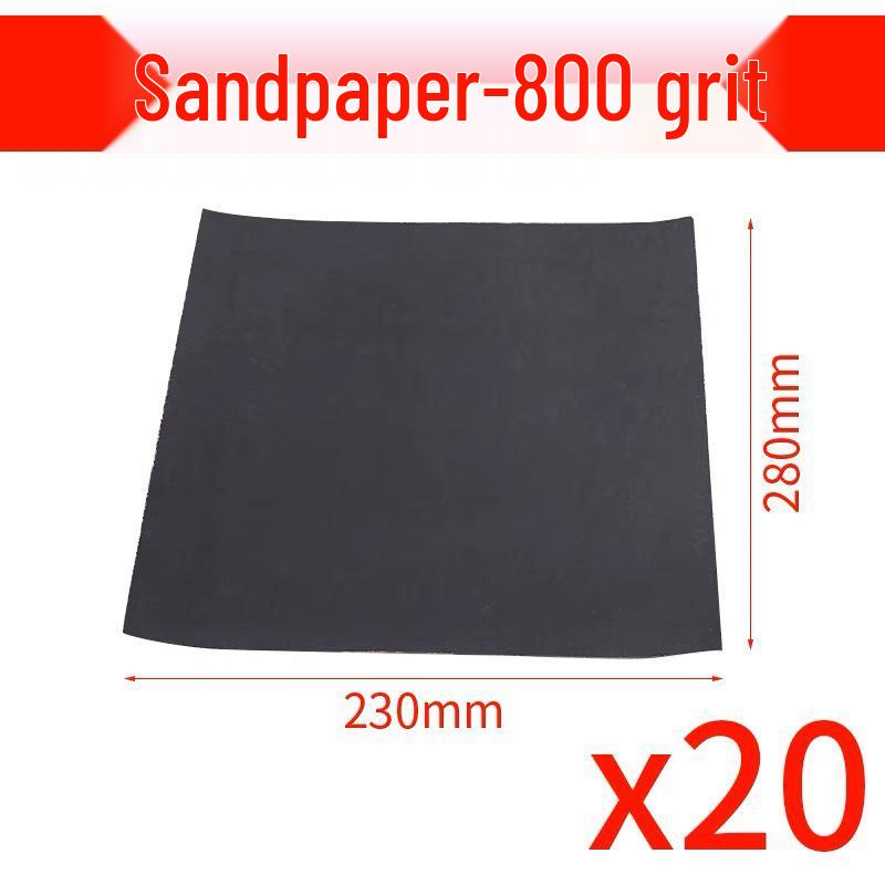 Philips 2000 Grit Wear-Resistant Sandpaper for Wet Sanding Walls, Wood, Metal