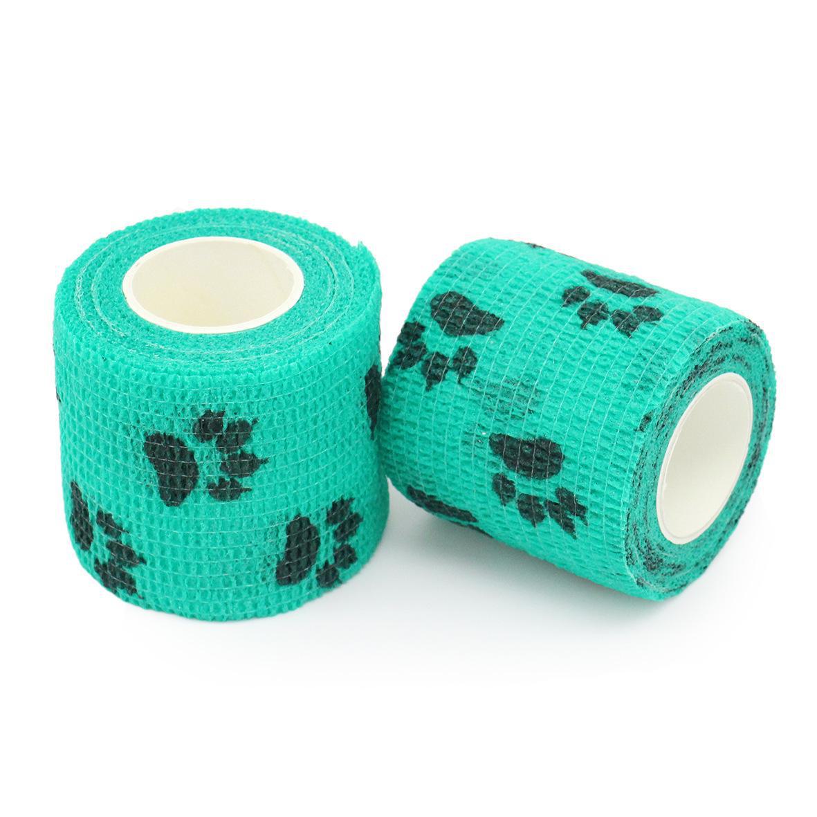 

Самоклеюча пов язка для тварин: Ручний, нетканий, легкий і дихаючий захист для собак і котів від бруду на вулиці. 7.5cm*4.5m зелений