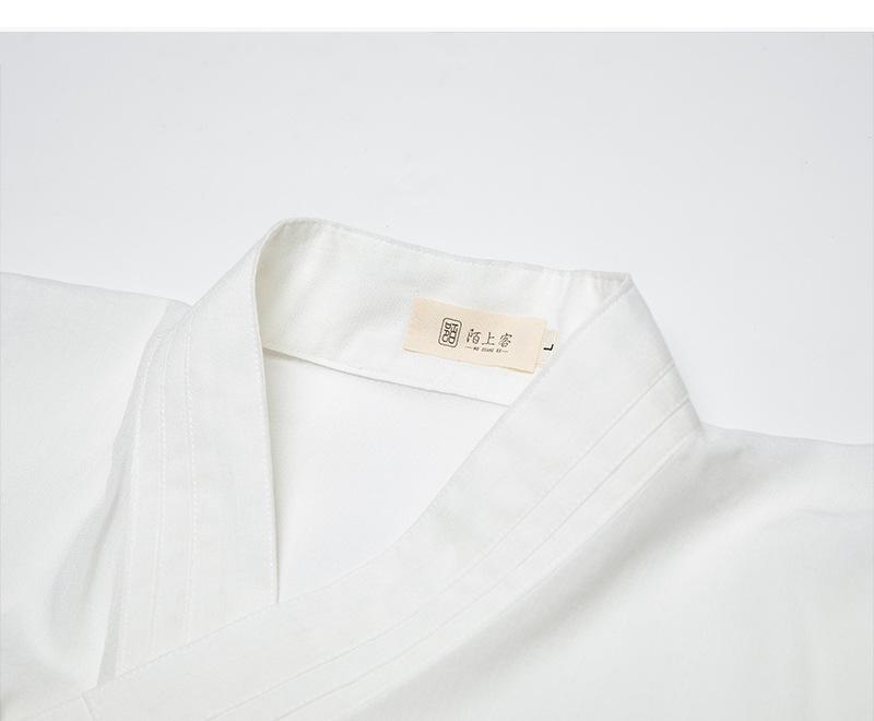 Ming-Style Unisex Hanfu: Loose Long Taoist Robe & Vest Cloak