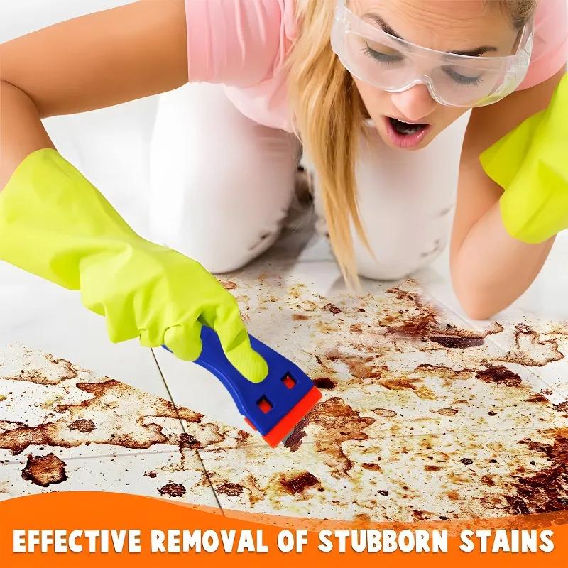 Car Wrap Sticker Squeegee Two Cutting Plastic Razor Blade Label Clean Razor Glue Remover Car Window Glass Clean Scraper