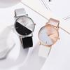 Women's Two-Tone Fashion Student Quartz Watch – Hong Kong Style, Color-Block Design