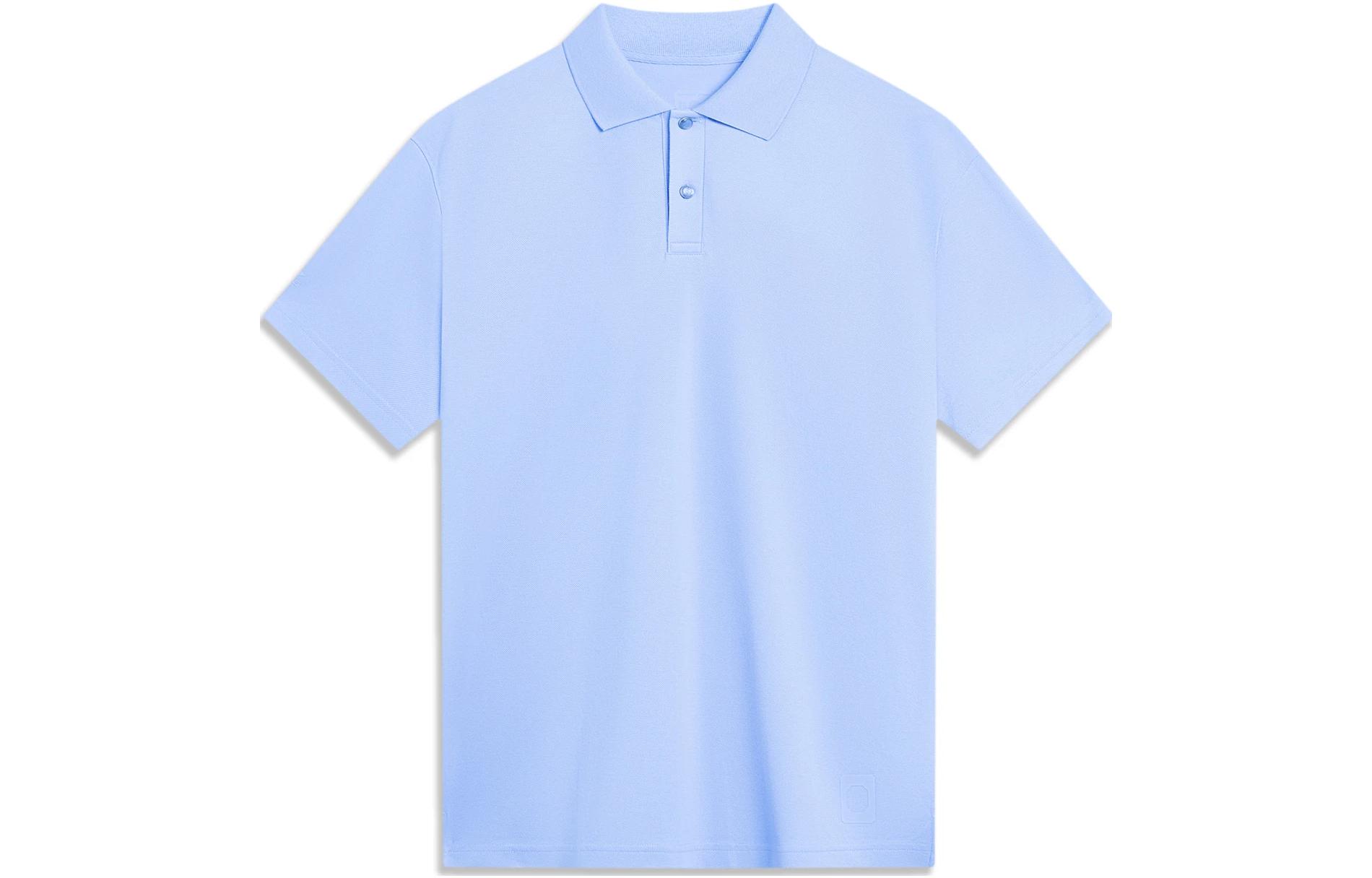 Li Ning Sports Trendy Collection Polo Shirt Men s Glacier Gray Blue APLT135-2 3XL