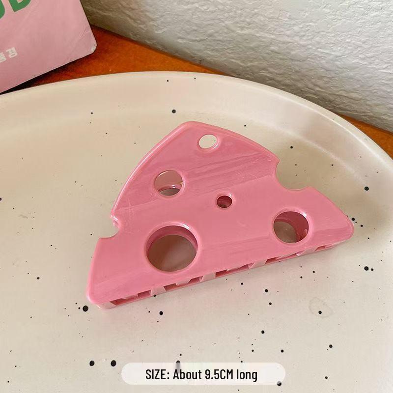 Koreanischer Eleganter Kürbisbogen Polka Dot Haarspange - Groß, Cremige Texturierte Hochsteckfrisur-Accessoire