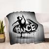 Dance Dreams In Motion Blankets Are Suitable for Living Rooms, Bedrooms, Camping, and Other Places, Making Them an Ideal Choice for Gifts.