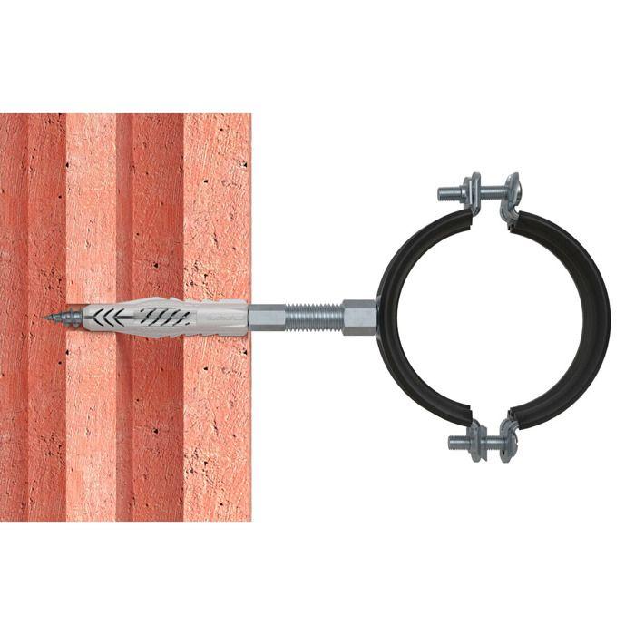 Goujon double filet - fischer - m8 x 80 mm