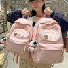 Schoolbag Children Elementary School Students Junior High School Girls High School Letters Small Backpack