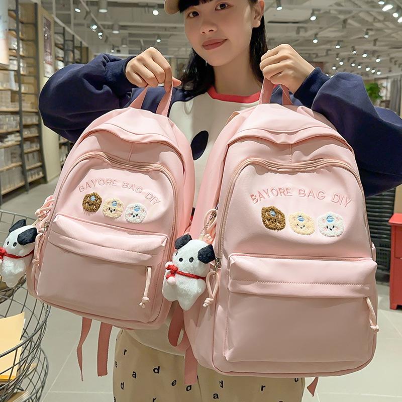 

Schoolbag Children Elementary School Students Junior High School Girls High School Letters Small Backpack