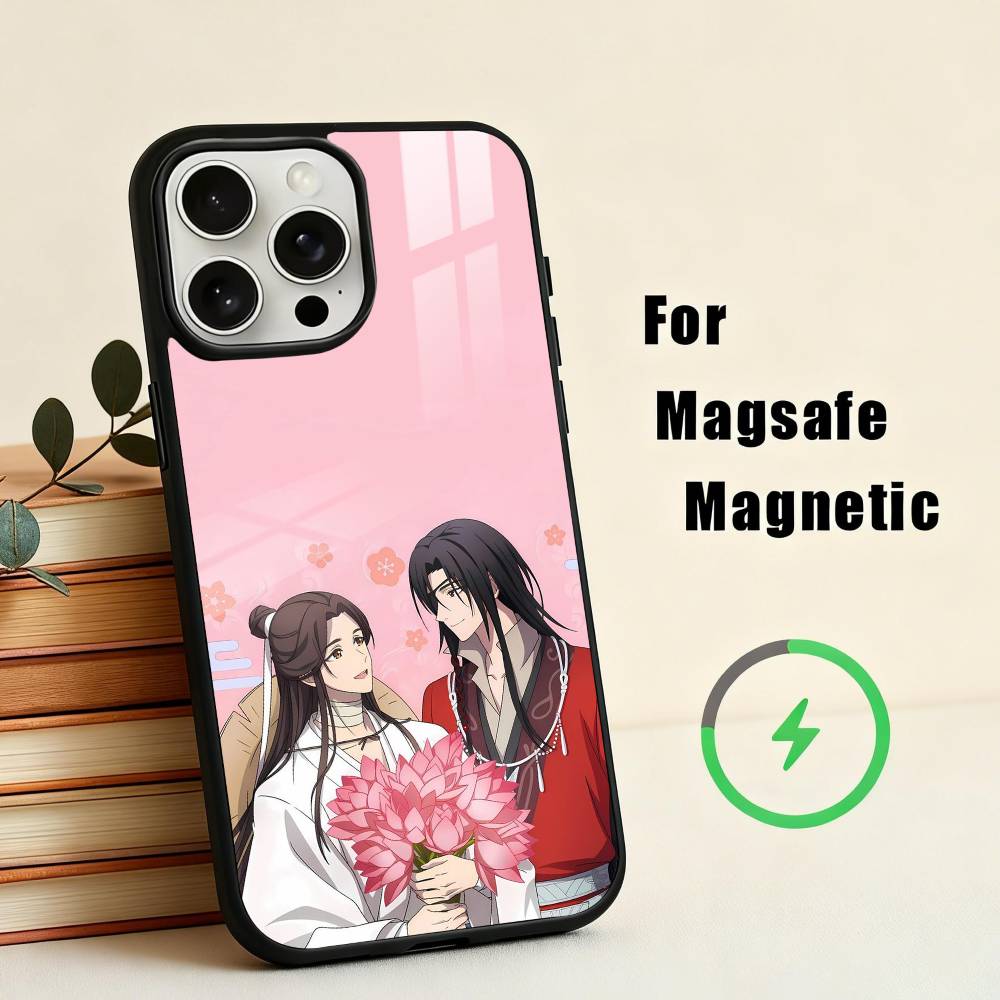 China film Heaven Officials Blessing Phone Case For iPhone17,16,15,14,13,12,11 Plus,For Magnetic Wireless Charge Cover