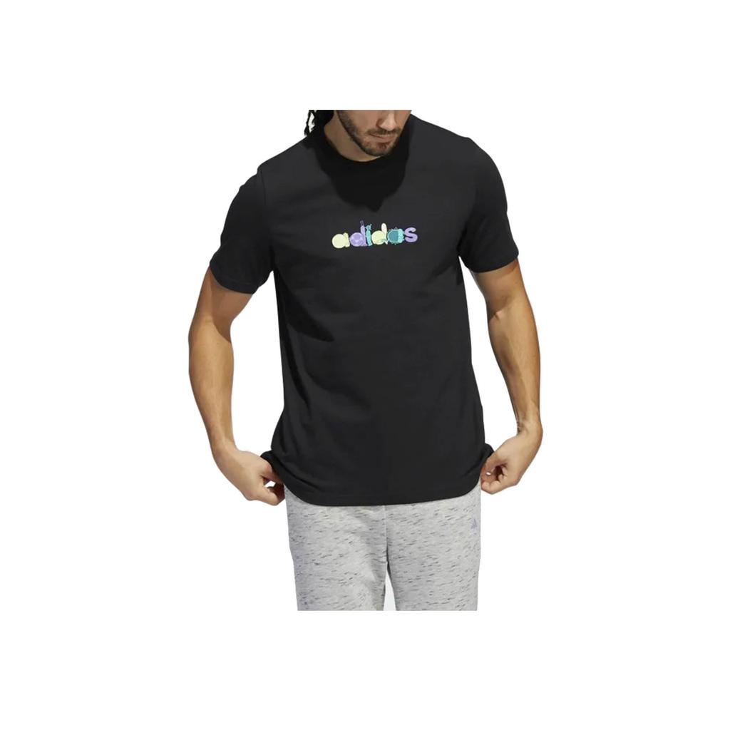 Adidas Performance Training Short Sleeve T-Shirt Men Tops Black HE4833