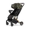 Lightweight Baby Stroller, Reclining & One-Key Fold, 4-Wheel Shock Absorption for Outings