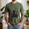 New Summer Unisexs 100 Pure Cotton TShirt Motorcycle Longing For Freedom Vintage Biker Style Casual Breathable Short Sleeve