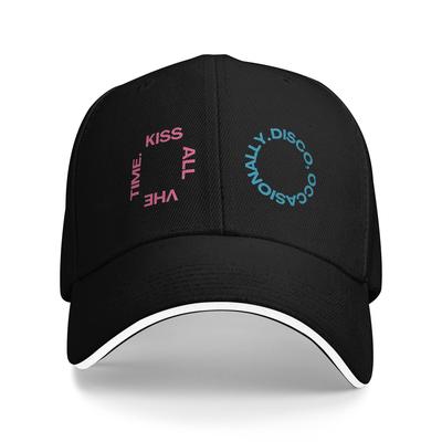 Harryed Stylesed Kiss All The Time Disco Occasionally Baseball Cap Merch Vintage Sun Cap For Unisex Travel Headewear Adjustable