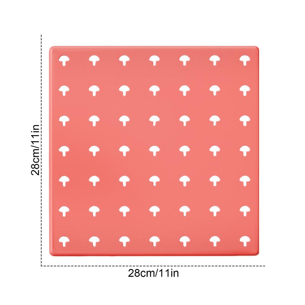 Stojak do przechowywania na ścianę dziurkowaną Organizer ścienny do kuchni Organizer na tablicę perforowaną Organizer ścienny do garażu Organizer ścienny Stojak do przechowywania na ścianę dziurkowaną