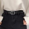 Waist Wide Contemporary Belt For Women Featuring Elegant Pu Material Coffee In