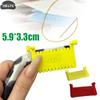 Quilting Project Essential Sewing Gauge Tool Quilting Hemming Edge Stitch Guide Lock Seam Ruler Sewing Stencil Practical Helpers