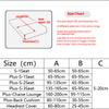 Universal Elastic Sofa Cover Full Backrest Headrest Slipcover Simple Style Chenille Seat Cushion Cover For Living Room Furniture