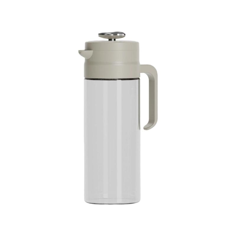 Extra Große 800/1500ml Teekanne mit Sieb und festem Borosilikatglas, auslaufsicheres Design für Eistees und Fruchtaufgüsse