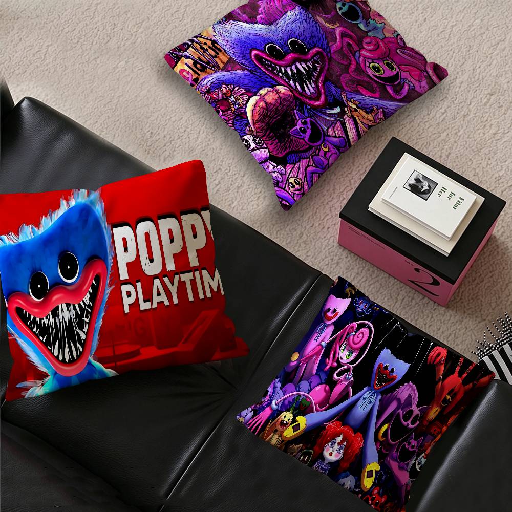Game Poppy-p-playtimes Pillow Anime Pillow Sofa Bed Head Pillow Cover Cushion Cover 45x45 cm Fashion