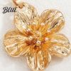 High-quality Necklace Flower for Women Metal Pendant Charming Hypoallergenic Jewelry
