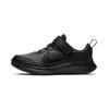 Varsity Leather Low Top Sports Casual Shoes Pure Black Children Aged 3 7 Years Old CN9393-001