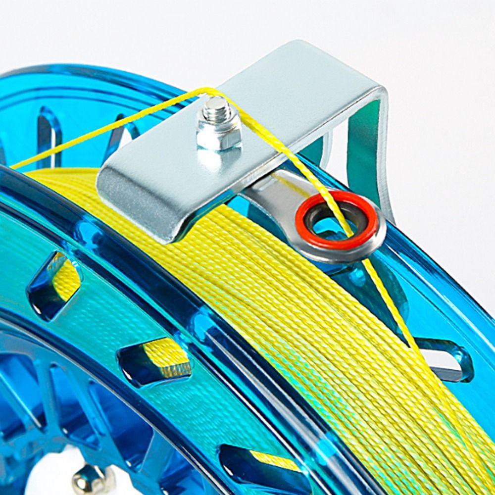 Plastic Kite Reel Winder with Line Professional Kite Handle Wheel Flying Tool Winder Flying Kite