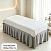 Customizable Soft Coral Fleece Massage Sheet - Large, Absorbent, Thickened Beauty Salon Towel Blanket