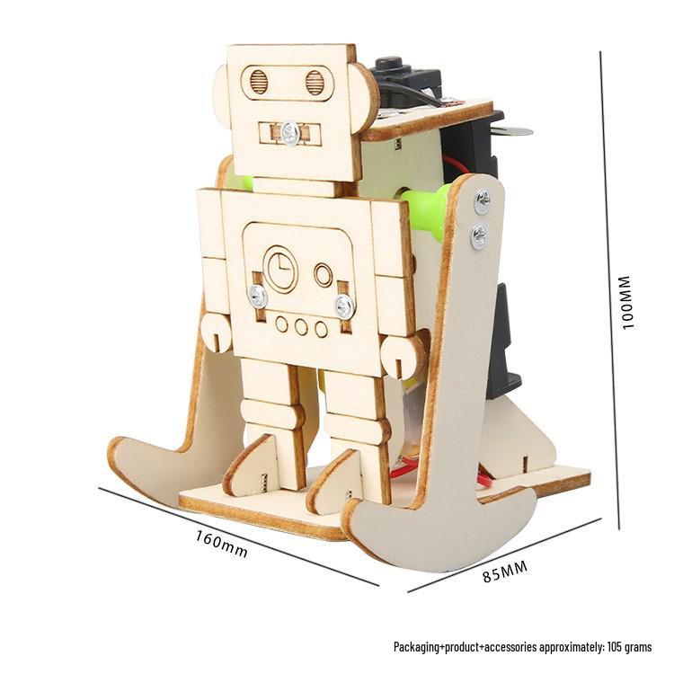 DIY Robot Science Experiment Kit for Kids - Handmade Educational Toy