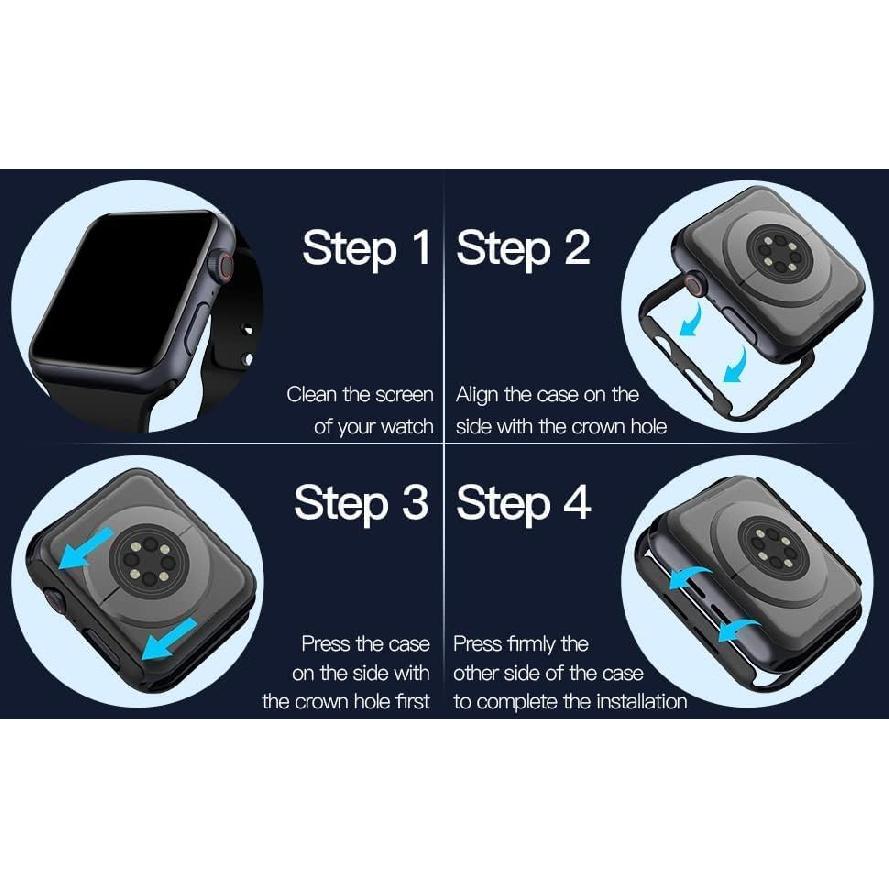 Compatible for uaue Smart Watch Case, Lamshaw Soft Slim TPU All Around Protective Shell Anti-Scratch Bumper Cover Case Compatible for uaue T60,