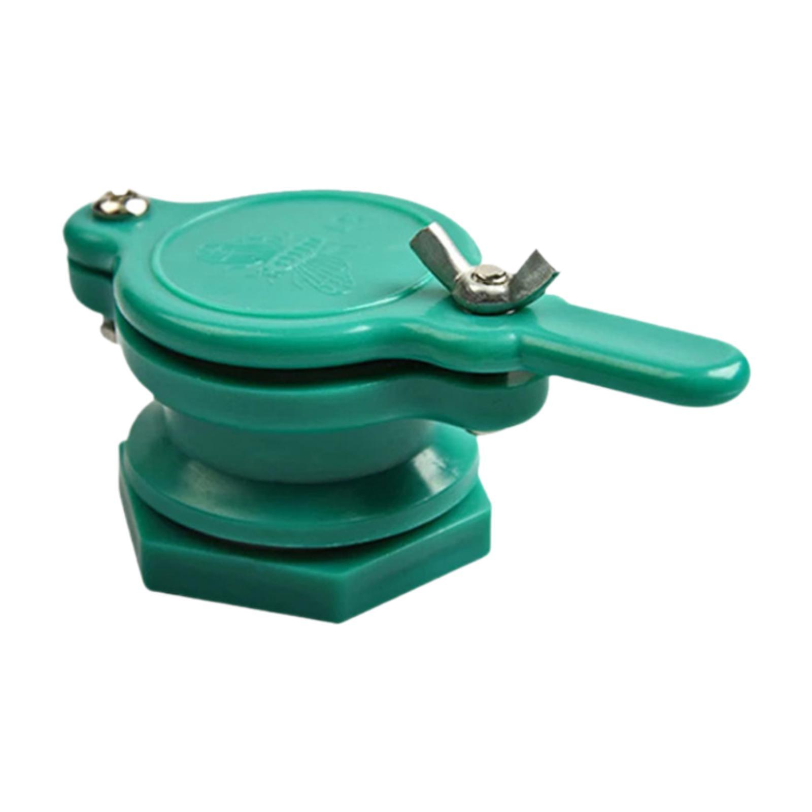 Honey Gate Valve Bee Hive Tool for Extractor Leak Proof Outlet Valve Heavy Duty зелёный
