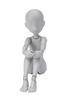 TAMASHII NATIONS S.H.Figuarts Body-chan - Ken Sugimori - Edition DX SET (Gray Color Ver.) Approximately 130mm PVC & ABS Movable Figure BAS62103