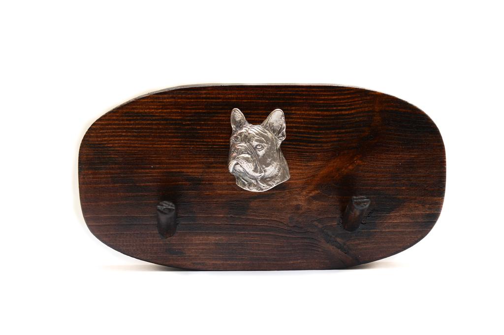 French Bulldog, Frenchie I – Accessory rack, dog medal rack | Art-Dog