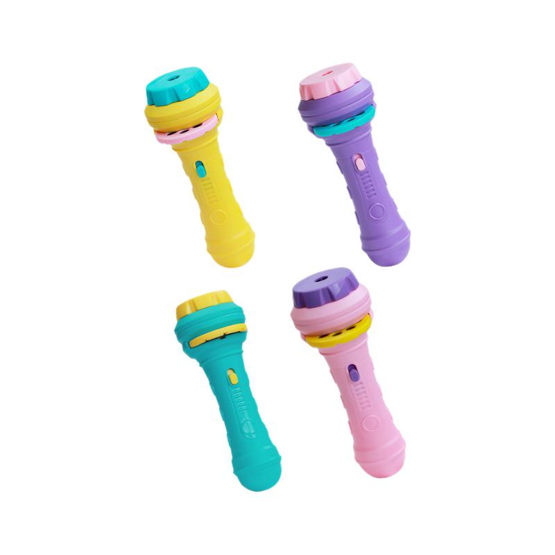 Luminous Projection Flashlight for Early Education - Children's Cognitive Light-up Toy