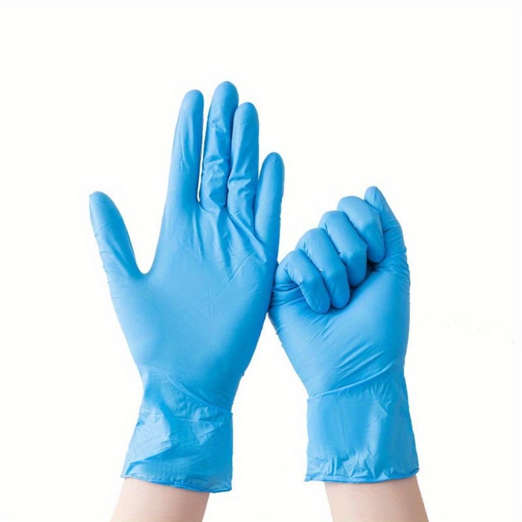 Multi Colored, Disposable Nitrile Gloves, Essential for Kitchen, Pet Care, Hair Dyeing, Nail Art, and Food Preparation