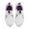 Nike Flex Plus 2 Cushioning, Wear Resistant Low Top Kids' Running Shoes White Purple Sneakers DV8999-102
